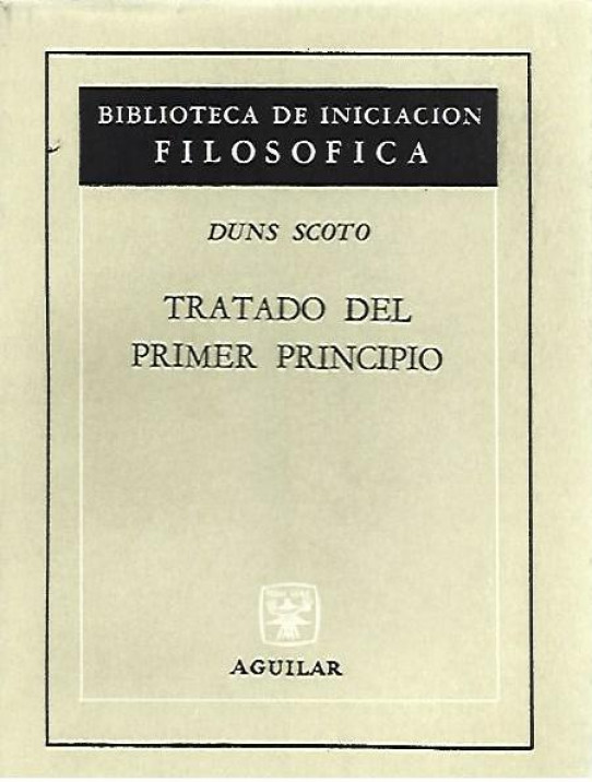 TRATADO DEL PRIMER PRINCIPIO