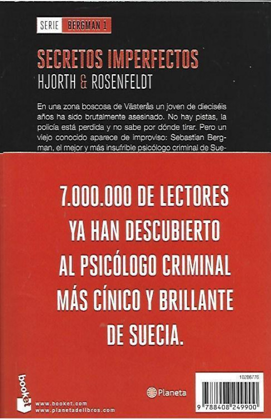 TRILOGIA SERIE BERGMAN (SECRETOS IMPERFECTOS/CRÍMENES DUPLICADOS/MUERTOS PRESCINDIBLES)