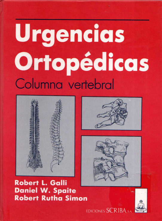 URGENCIAS ORTOPÉDICAS. COLUMNA VERTEBRAL