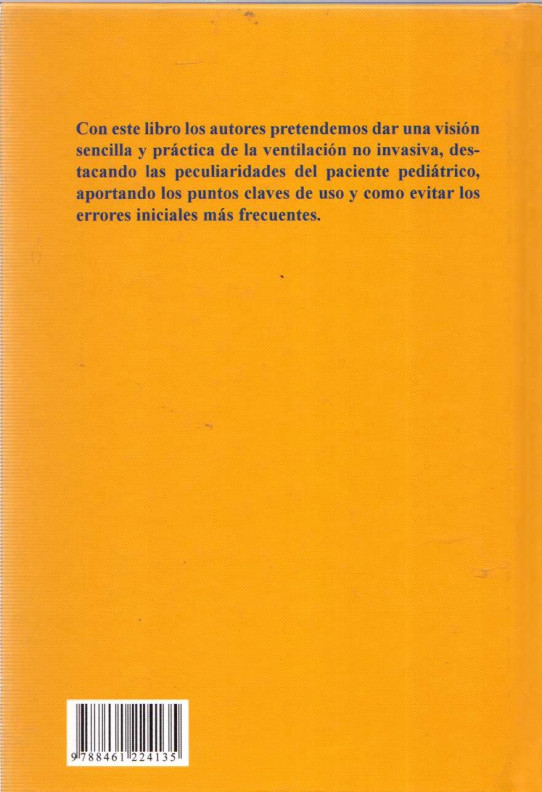 VENTILACIÓN NO INVASIVA EN EL PACIENTE QUIRÚRGICO PEDIÁTRICO