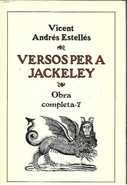 VERSOS PER A JACKELEY. OBRA COMPLETA Nº 7