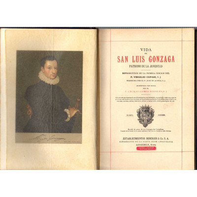 Vida de San Luis Gonzaga patrono de la juventud / (Cepari, Virgilio)