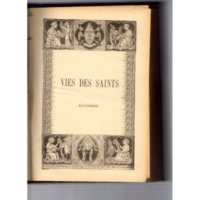 Vies des saints, illustrées
