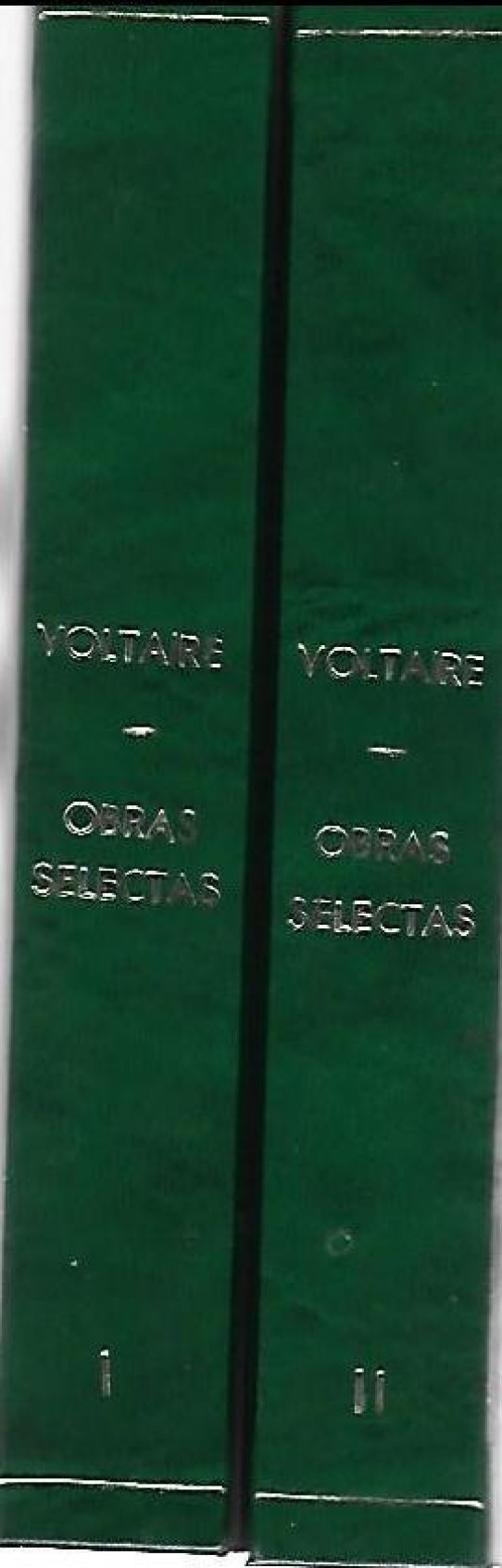 OBRAS SELECTAS 2 Volumenes (VOLTAIRE)