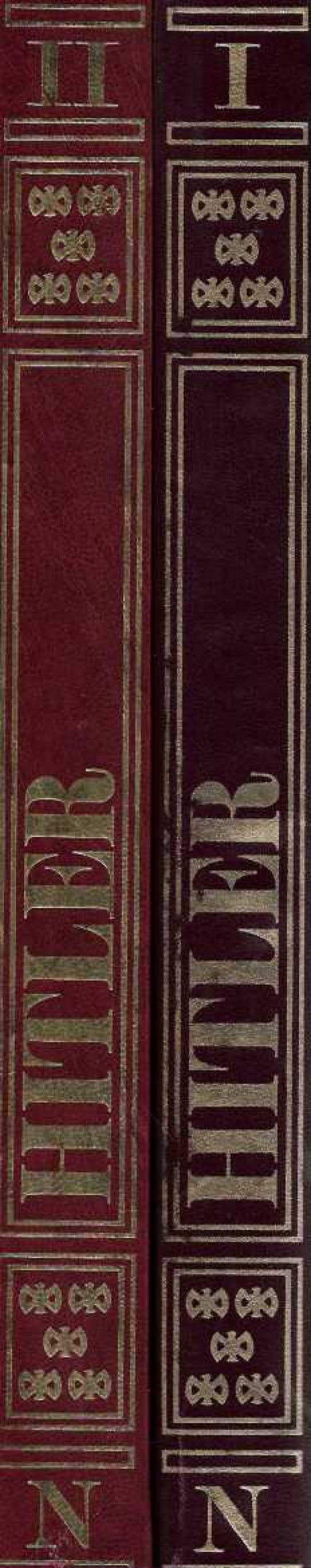 YO HITLER. La primera biografía fotográfica del líder del nazismo con documentos inéditos y fragmentos de sus obras. 2 volúmenes.